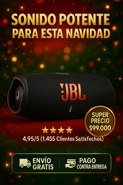 SUPER OFERTA  PARLANTE JBL CHARGE 5 + OBSEQUIO SORPRESA